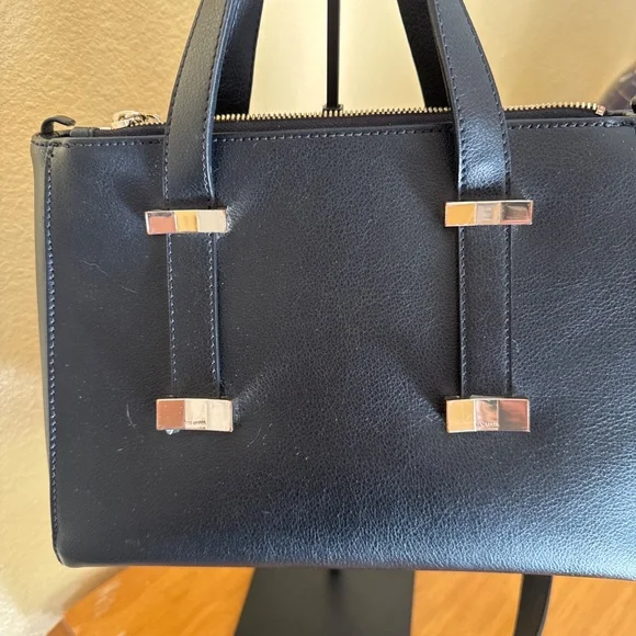 Ted Baker London black leather shoulder hand bag - Picture 5 of 12